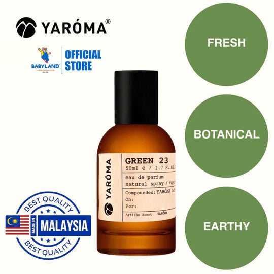 Yaroma GREEN 23 Perfume 50 mL | Fresh Citrus & Basil Fragrance