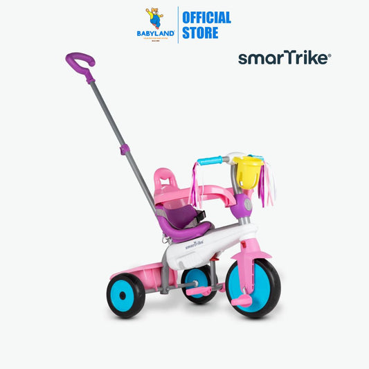 SmarTrike 3-in-1 Breeze S Toddler Tricycle - Unicorn (24M-3Y)