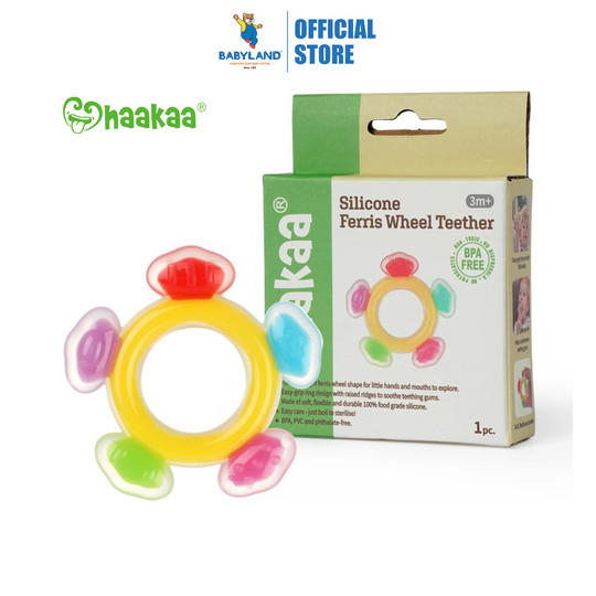 Haakaa Silicone Ferris Wheel Teether (3m+)