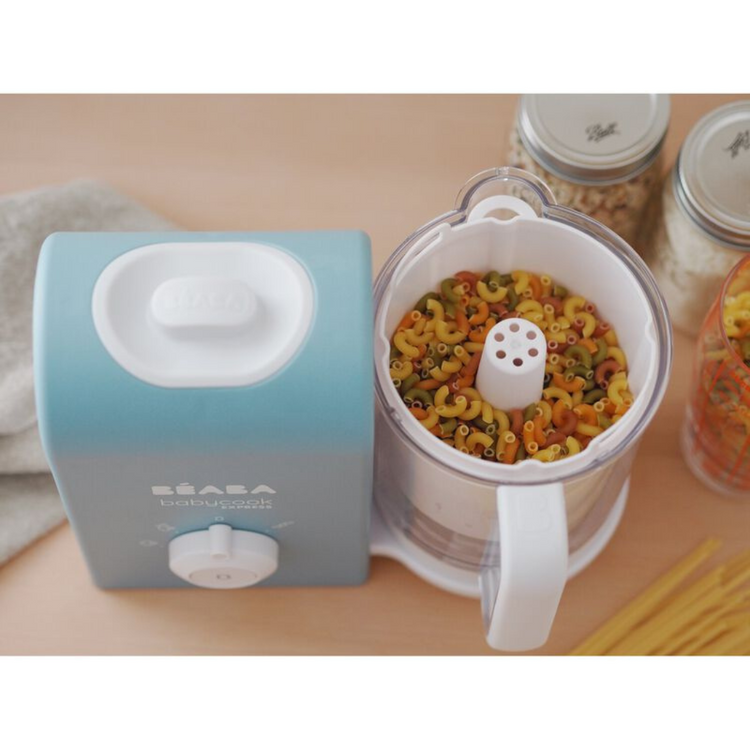 Beaba Babycook Express Pasta/Rice Cooker - Suitable for all types of starchy foods (rice, pasta, wheat, lentils)