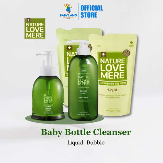 NATURE LOVE MERE Baby Feeding Bottle Cleanser (Bubble / Liquid)