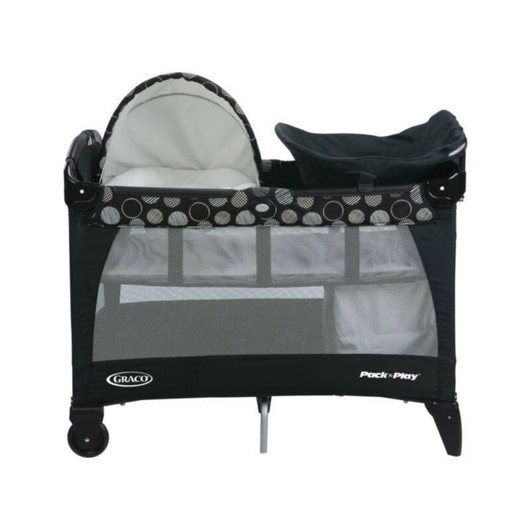 Graco Pack And Play with Newborn Napper and Changer LX - Milan, suitable for Newborn onward