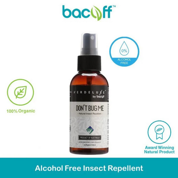 Bacoff Insect Repellent Verdeluxe - Don't Bug Me Natural Insect Repellent 125ml
