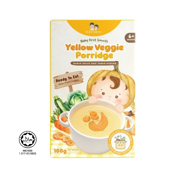 Double Happiness Baby Ready to Eat Porridge | Instant Porridge | Travel friendly food