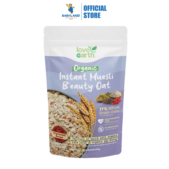 Love Earth Organic Instant Muesli B'eauty Oat 400g