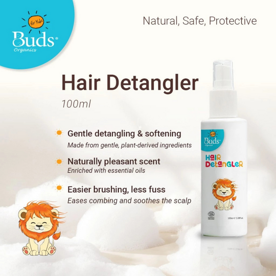 Buds For Kids Organics Hair Detangler 100ml
