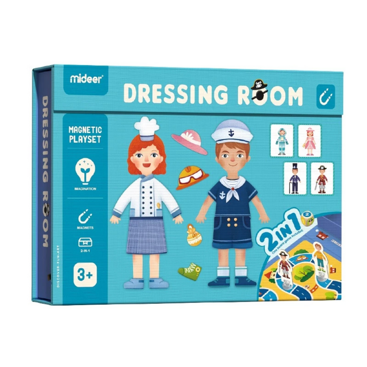 Mideer Magnetic Board Education Puzzle Playset (3Y+)