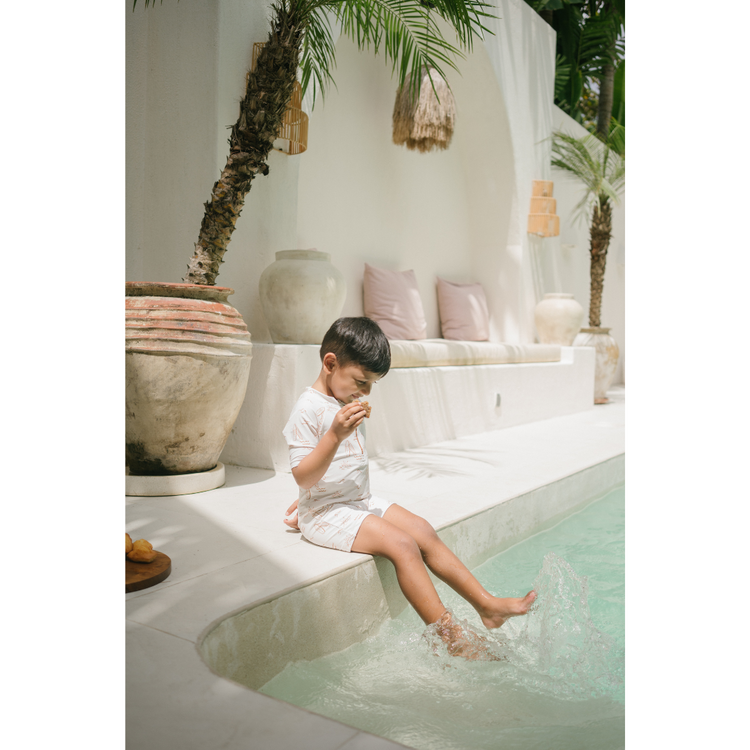 Joey & Mom UPF Protected Swimwear - Sand & Surf