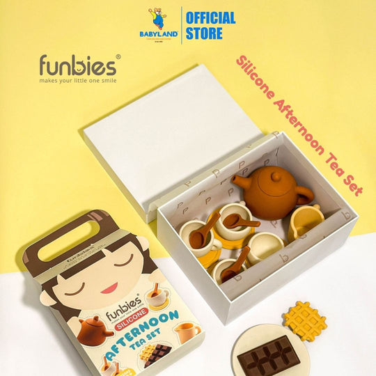 Funbies Silicone Afternoon Tea Toy Set