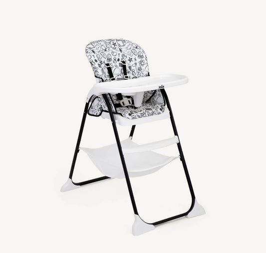 Joie Mimzy Snacker High Chair - Alphabet Soup(6m-15kg)