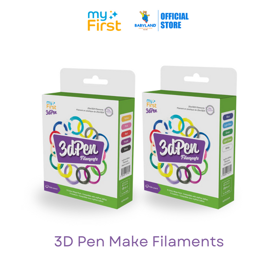 myFirst 3dPen Make Filaments - 5 Colors Mega Pack Cold/Warm