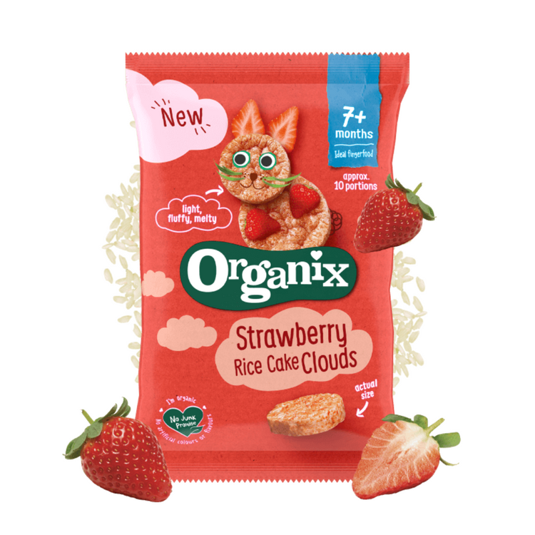 Organix Rice Cake Clouds 40g