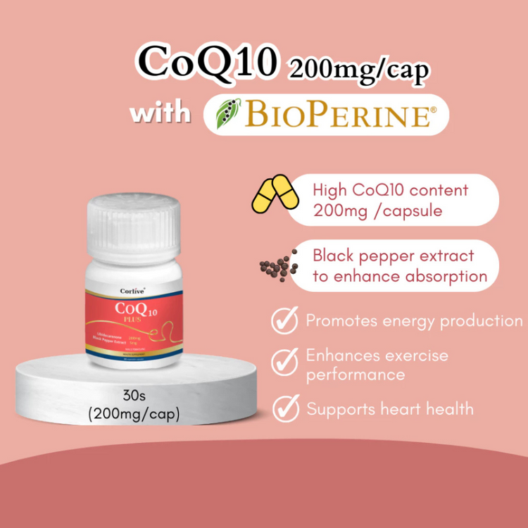 Corlive CoQ10 Plus (30+15 capsules)