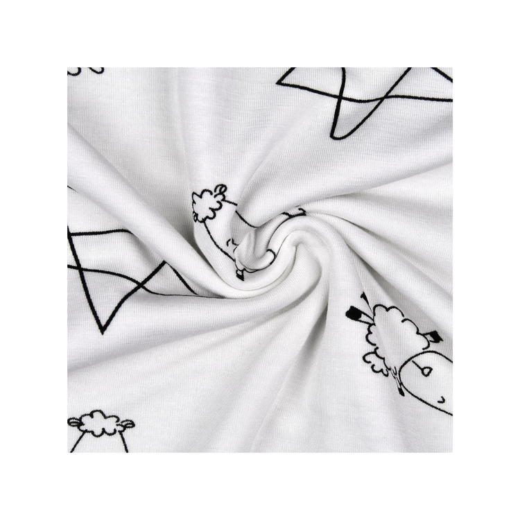 Baa Baa Sheepz Tiered Dress Cute Big Star & Sheepz White