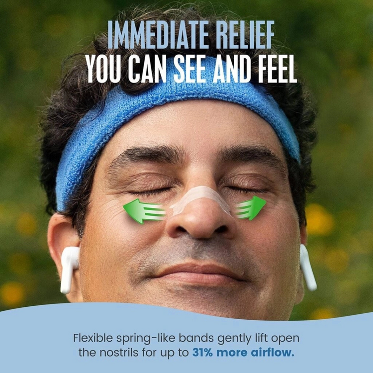 Breathe Well Nasal Strips Original 12'S