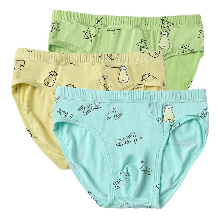 Baa Baa Sheepz Boys Briefs C011-B 3pcs