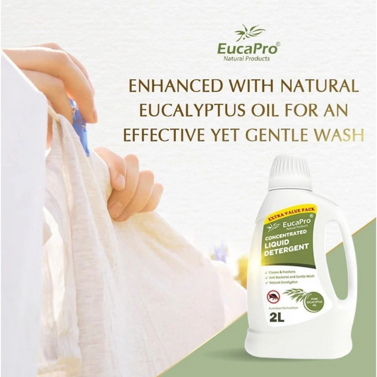 Eucapro Antibacterial Eucalyptus Concentrated Liquid Detergent (1Liter)