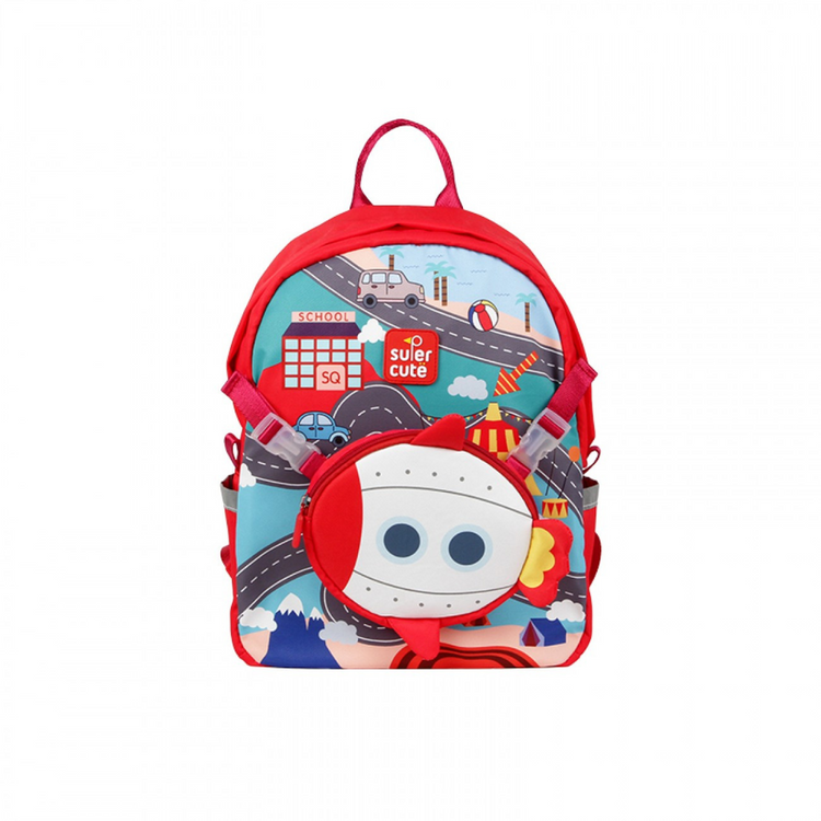 Supercute Two-in-One School Backpack