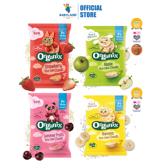 Organix Rice Cake Clouds 40g