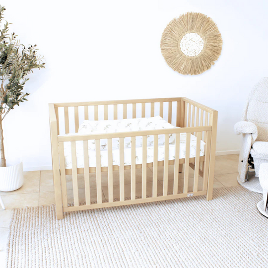 Babyhood Lulu 4 In 1 Cot - Beech