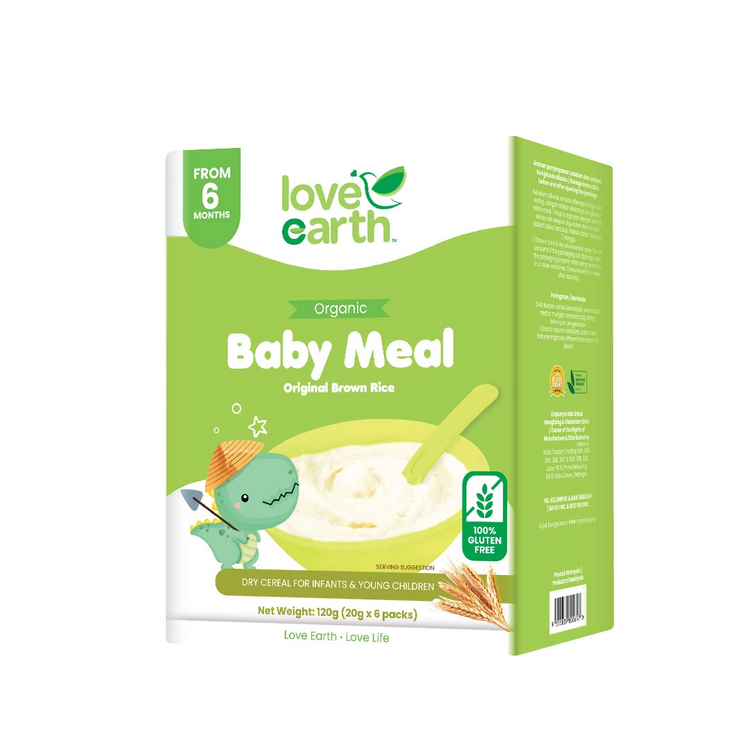 Love Earth Organic Baby Meal 120g (6 Sachet)