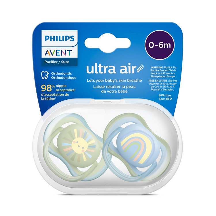 Philips Avent Ultra Air Soother Twin Pack