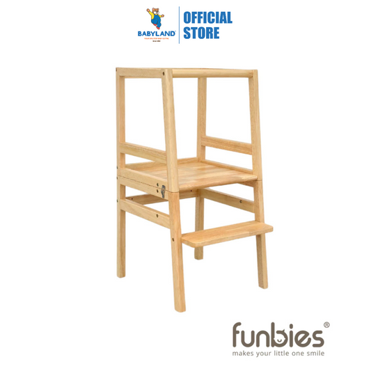 Funbies Baecere Convertible Learning Tower - Natural White