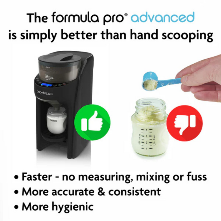 Baby Brezza Formula Pro Advanced Baby Formula Dispenser - Black