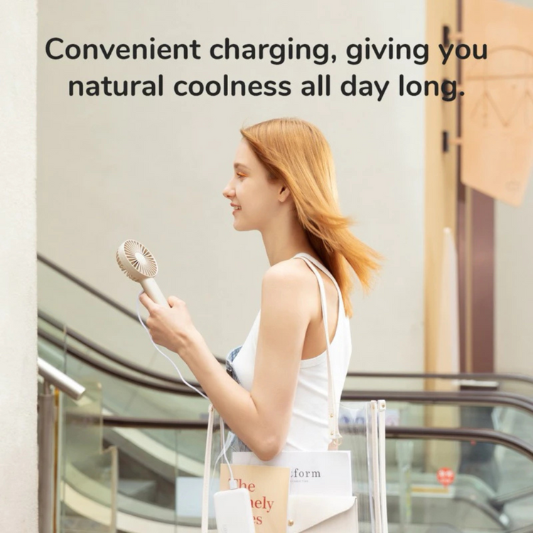Jisulife Personal Handheld Fan (2000mAh) FA21 - White