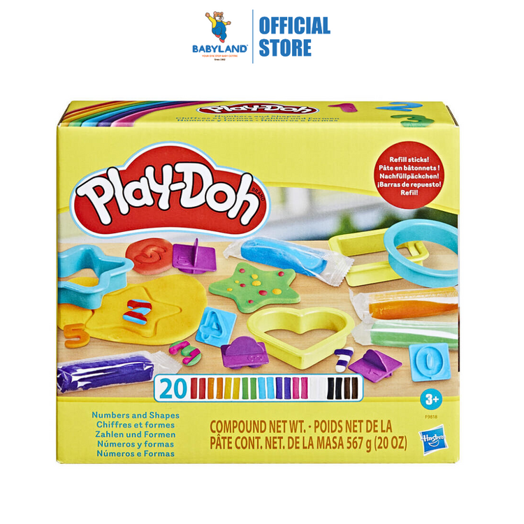 Play-Doh Numbers and Shapes (3Y+)