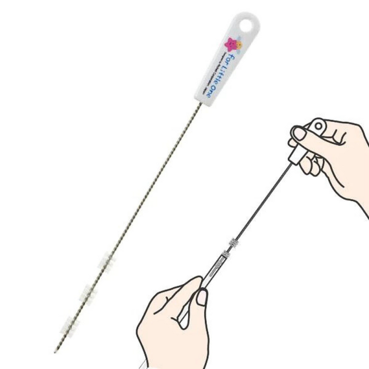 Richell Slim Straw Brush