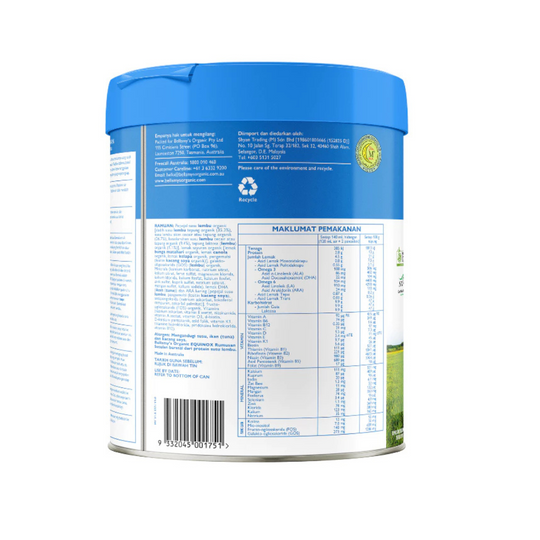 Bellamy's Organic EQUINOX Follow-Up Formula Step 2 800g (6-12 Months)