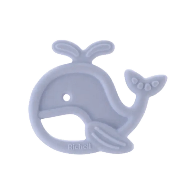 Richell Silicone Play Teether - 3m+ (Whale/Clownfish/Seahorse/Angelfish)