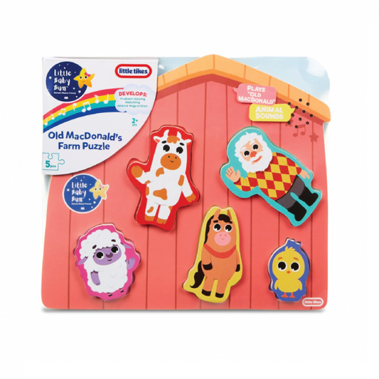 Little Tikes Little Baby Bum Musical Wooden Puzzle
