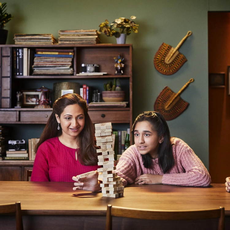 Jenga Game, Party Games for Ages 6+, Family Games for 1+ Players