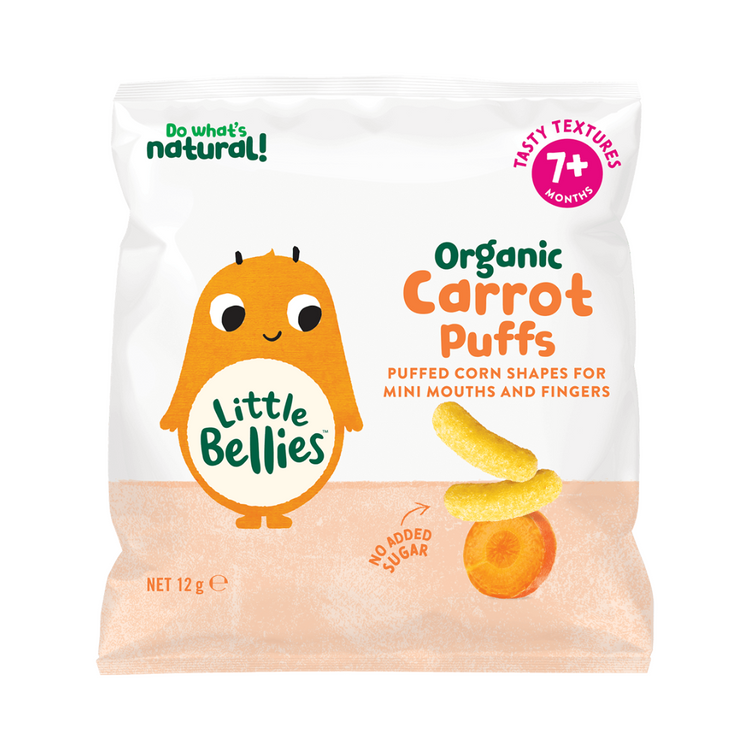 Little Bellies Organic Baby Puffs (12g) (7m+)