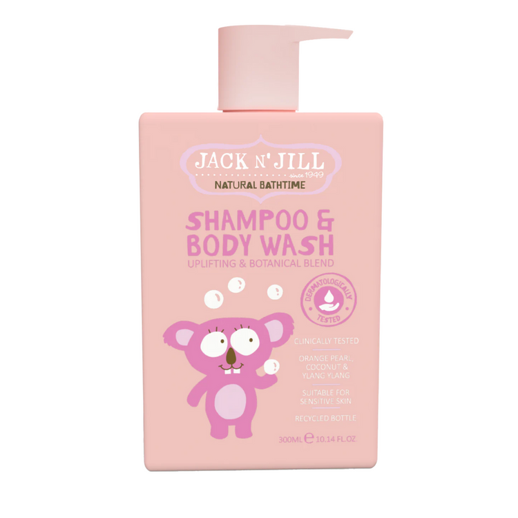 Jack N Jill Shampoo & Body Wash - Natural 300mL