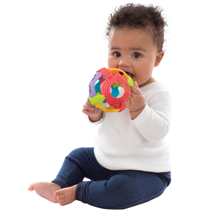 Playgro 4083681 Shake Rattle & Roll Ball (6m+)