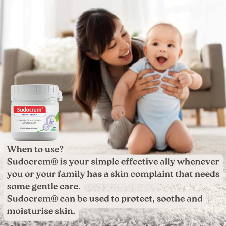 Sudocrem Nappy Rash Cream (0m+)