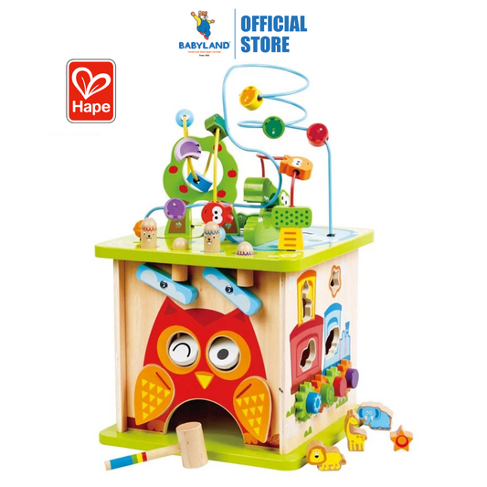 Hape 8341 Wild Safari Adventure Center cube activity for 1+ years