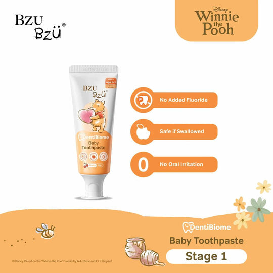 BZU BZU DentiBiome Baby Toothpaste 50g - Fruity (Stage 1)