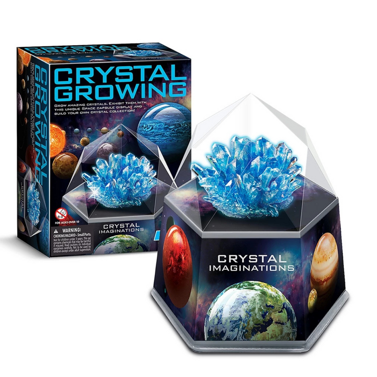 4M Crystal Growing - Crystal Imaginations Blue (New Version)