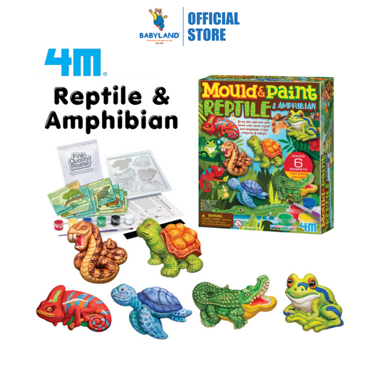 4M Mould & Paint - Reptile & Amphibian (5Y+)