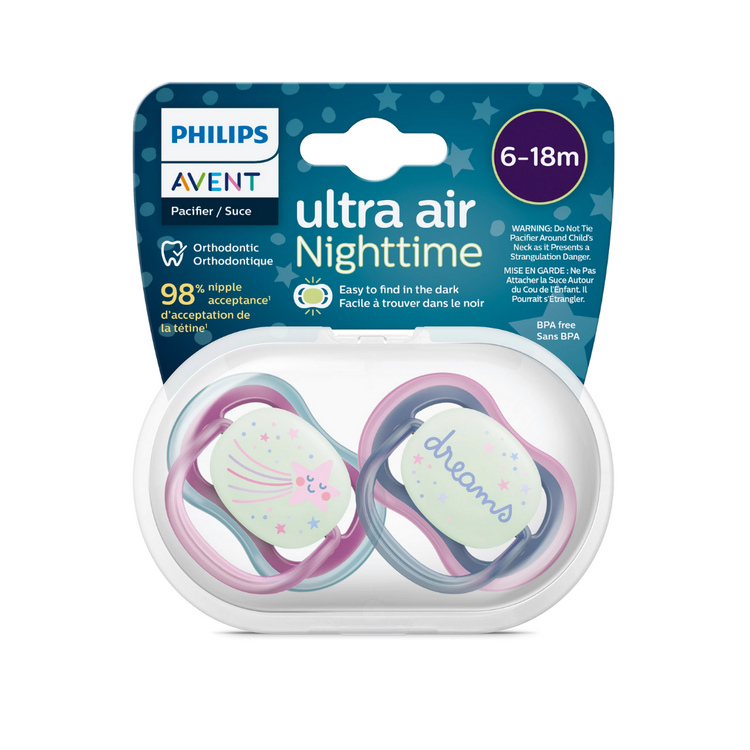 Philips Avent Ultra Air Soother Twin Pack