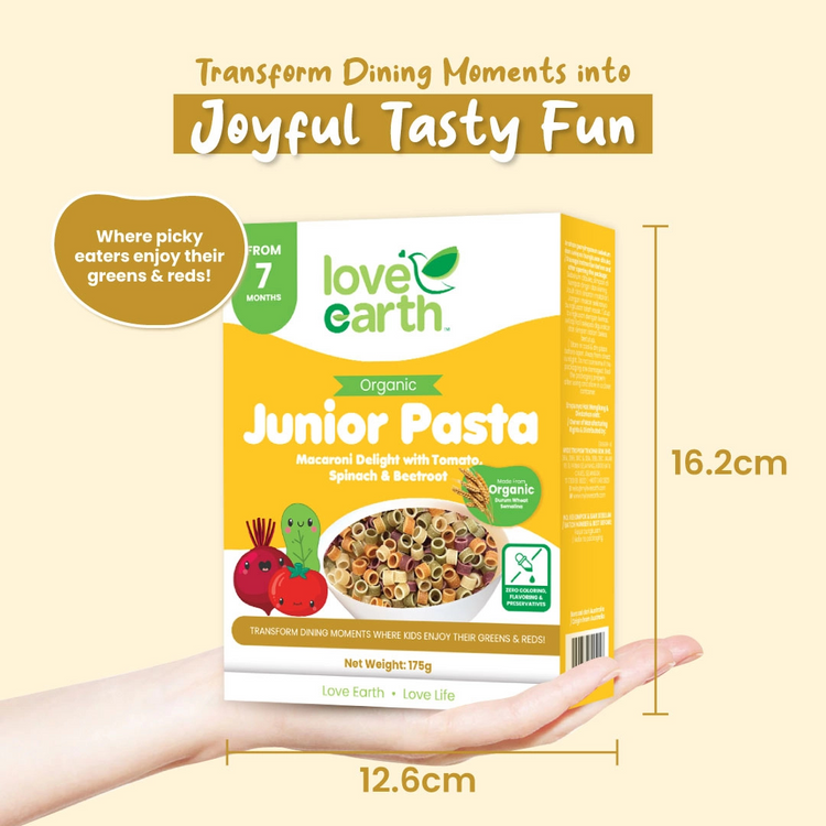 Love Earth Organic Junior Pasta (175g)