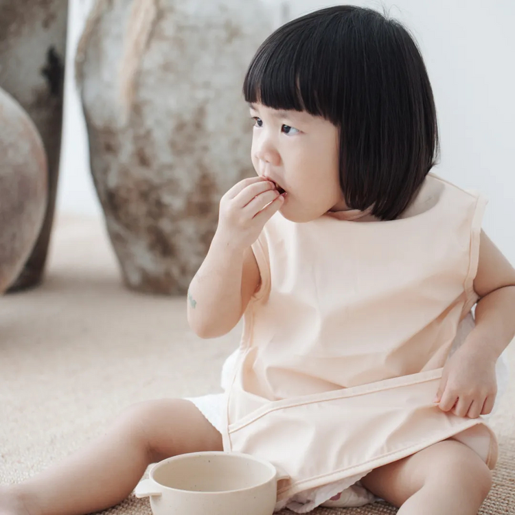 Mils and Key Mess-Proof Sleeveless Apron/Bib