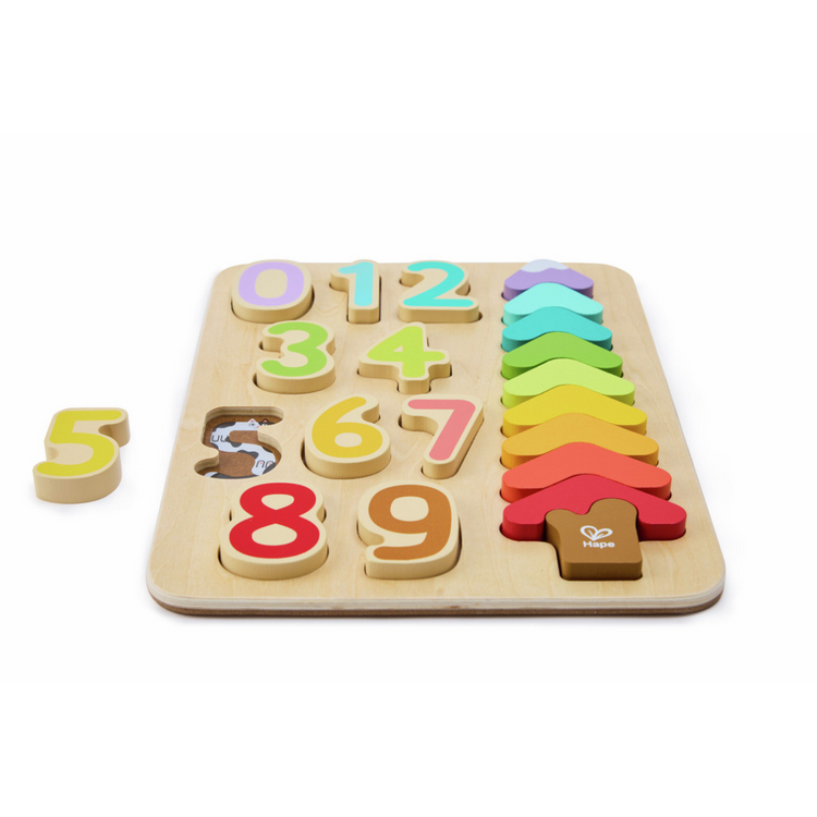 Hape 1657 Colours & Numbers Puzzles (3Y+)