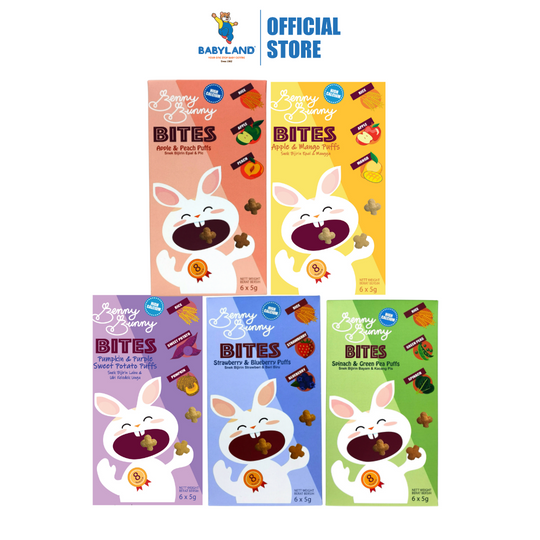 Benny Bunny Bites Puffs (6 x 5g) (8m+)