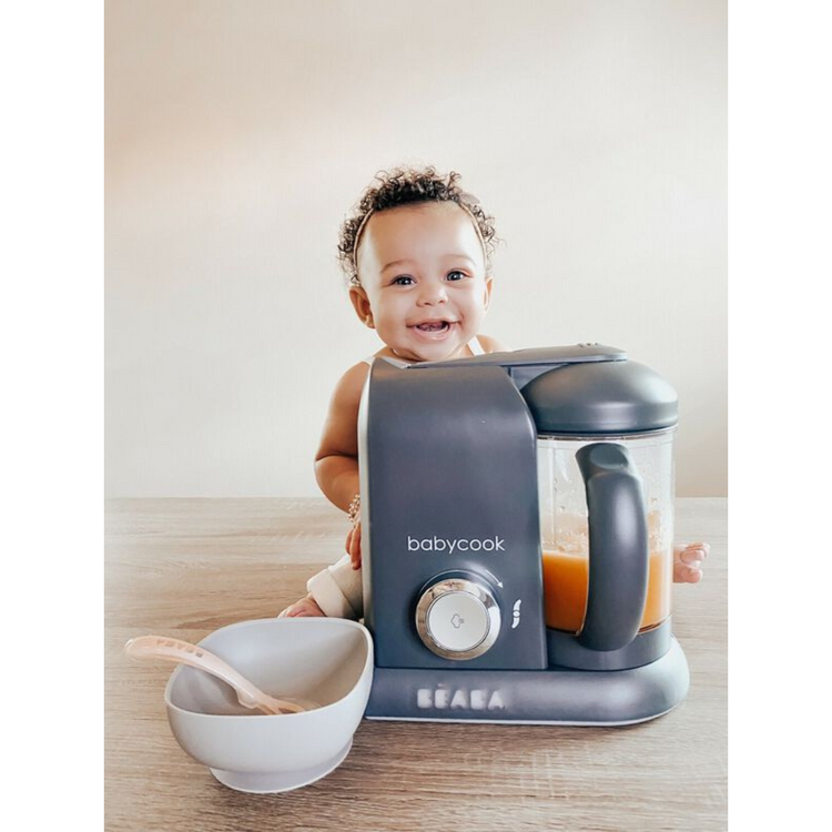 Beaba Babycook SOLO Baby Food Maker/Processor Homemade Nutritious Healthy Food Steams, Blends, Defrosts and Reheats