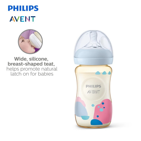 Philips Avent Natural PPSU Baby Bottle 1m+ (260ml/9oz) SCY943/01 (1Pc)